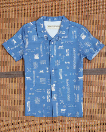 Hawaiian Printed Shirt for Boys 