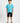 Boys Watercolour Effect Printed Shirt Aqua Blue